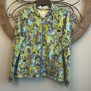 Sigrid Olsen Hooded Ladie’s Jacket With Kangaroo Split Pouch